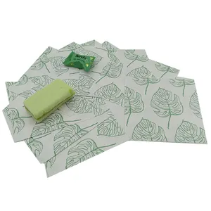 Bán Buôn Tùy Chỉnh In Màu Tùy Chỉnh In Logo Duy Nhất In Màu Sáp Giấy Kẹo Wrappers