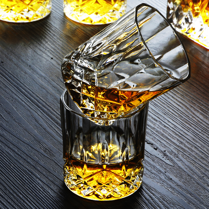 5/7 pcs bulk wholesales wine whiskey glass set 800ml glass decanter with 4/6 glasses glass decanter whiskey set
