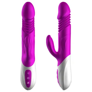 Vos Stak Siliconen Vibrator Dames Sex Toys Adult Sex Toys Vibrator Roterende Kraal Vibrators