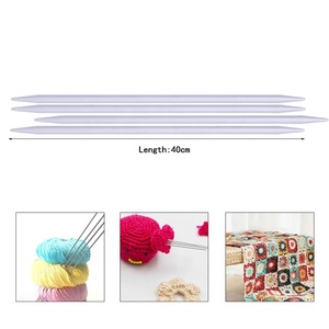 4 Cái/Túi SKC 40cm đan kim đôi nhọn Áo Len Kim - Product Image 4