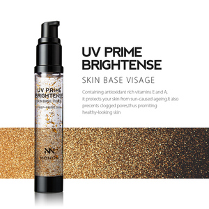 Menow SC15 OEM \ ODM Private Label Rosto Hidratante À Prova D 'Água Maquiagem Ouro Primer Cosméticos Nutritivo Líquido Brilhante Fábrica - Product Image 1