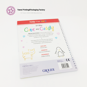 Stampa OEM UK Cancellabile Disegno Libro per Bambini con Rilegatura A Spirale - Product Image 6