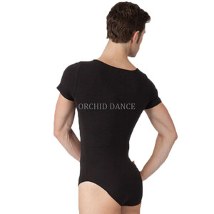 Body da Danza Classica per Uomo in Nylon Spandex Lucido di Alta Qualità, Basso MOQ - Product Image 2