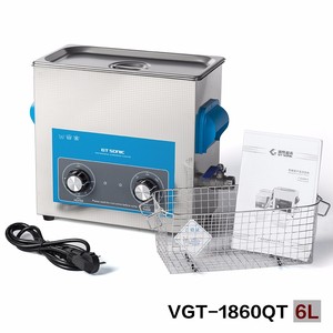 VGT-1860QT avec réservoir de nettoyage ultrasonique en acier inoxydable pour le nettoyage des bijoux, des <span class=keywords><strong>lunettes</strong></span>, des prothèses dentaires, des appareils dentaires - Product Image 3
