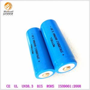 Cabeza convexa 18500J reachargeable batería li-ion 600 mAh 3.2 V para los juguetes de gama alta de herramientas digitales - Product Image 5