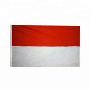 Drapeau National <span class=keywords><strong>Monaco</strong></span> Personnalisé 90*150cm 100% Polyester Drapeau - Product Image 1