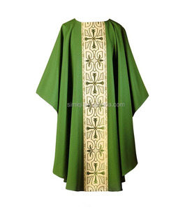 حار بيع التطريز اليومية القوطية Chasuble الكاثوليكية الشماس <span class=keywords><strong>vestments</strong></span> - Product Image 4