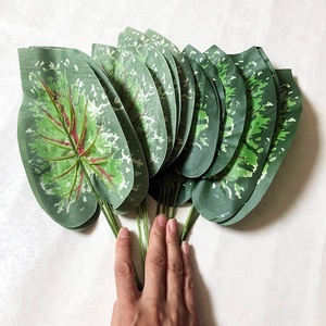 Artificial Turtle <strong>Leaf</strong> Plants Stem for <strong>Leaf</strong> <strong>Wall</strong> <strong>Decor</strong> - Product Image 4