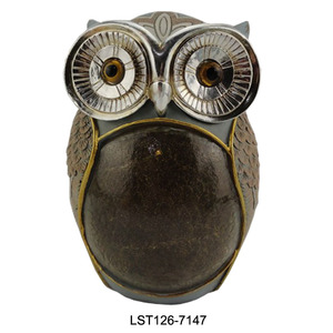 Wholesale Home Decor <strong>Owl</strong> <strong>Ornaments</strong> Cute Resin <strong>Owl</strong> Statue Crafts Home Desktop Living Room Decoration - Product Image 3