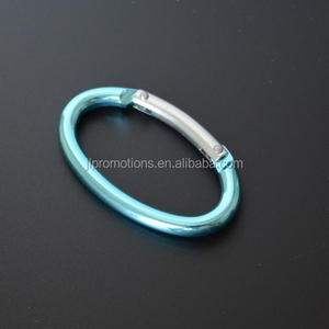 Mosquetón de aluminio forma oval - Product Image 1