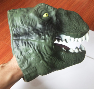 Marioneta de mano de dinosaurio de espuma suave de goma rellena de dinosaurio gigante de espuma PU - Product Image 2