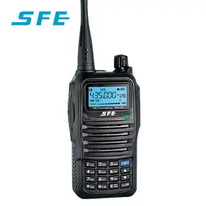 Sfe walkie talkie s850g dtmf, rádio 245mhz, tailândia