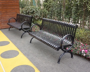 Banc <span class=keywords><strong>de</strong></span> <span class=keywords><strong>jardin</strong></span> <span class=keywords><strong>en</strong></span> fonte antique personnalisé <span class=keywords><strong>de</strong></span> haute qualité <span class=keywords><strong>en</strong></span> métal pour l'extérieur - Product Image 5