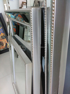 Luxury Wooden Beads <strong>Long</strong> Salon <strong>Wall</strong> <strong>Mirror</strong> Floor <strong>Mirror</strong> Dressing <strong>Mirror</strong> for Home Hotel Furniture - Product Image 6