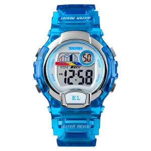 Nuovo Orologio Sportivo Digitale Trasparente Marca Skmei 1450 Orologio per Bambini - Product Image 1