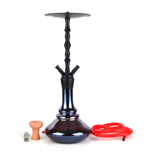 JL-345AH de vidrio transparente soplado para <span class=keywords><strong>cachimba</strong></span>, Hookah con 2 mangueras para fumar - Product Image 2