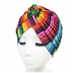 2017 di Design alla moda bandane Cap stampa floreale turbante musulmano <span class=keywords><strong>fascia</strong></span> per la testa da donna - Product Image 1