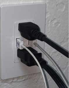 Gfci mise à la terre Standard salle de bains prise usb prise de courant - Product Image 5