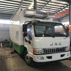 JAC 3815Mm ฐานล้อใหญ่โทรศัพท์มือถือ Fast อาหารรถบรรทุก5000มม.กล่องสำหรับขายในคูเวต - Product Image 3