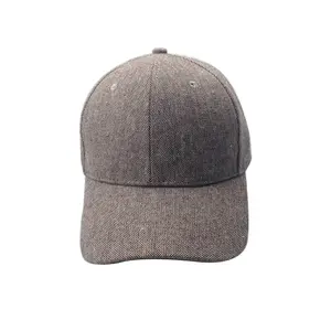 Bán Buôn Chất Lượng Cao 100% Tinh Khiết Bông Thời Trang Đồng Bằng <span class=keywords><strong>Linen</strong></span> 6 Bảng Điều Chỉnh Mũ Bóng Chày Hat - Product Image 6