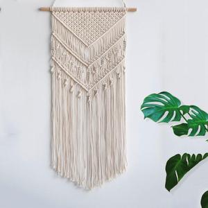 Tapices de Pared Tejidos en Macramé, Estilo Bohemio, Naturaleza Muerta, Hechos a Mano, 40x75cm, Decoración para el Hogar, Arte para el Dormitorio - Product Image 2