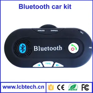 Universal manos libres mini Bluetooth Car Kit manos libres altavoz del Bluetooth para todos los teléfonos móviles