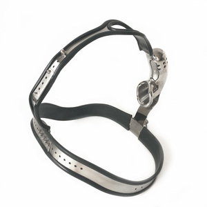 Schwarzer Kaiser neuer CCB männlicher Keuschheit gürtel Edelstahl <span class=keywords><strong>Anal</strong></span> <span class=keywords><strong>Plug</strong></span> mit Stuhlloch Keuschheit gürtel - Product Image 2