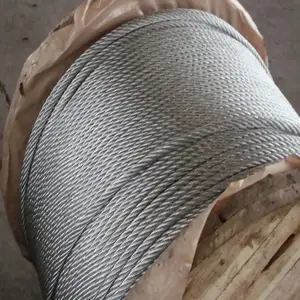Sıcak satış galvanizli çelik sapan tel halat 36mm