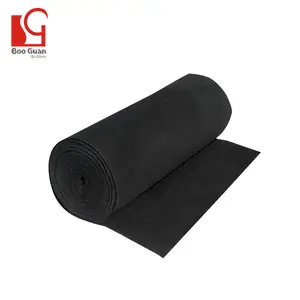 Elegante rollo de papel de filtro de carbón activado negro más popular
