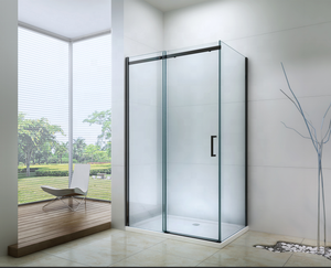 Popular negro de <span class=keywords><strong>ducha</strong></span> <span class=keywords><strong>corredera</strong></span> <span class=keywords><strong>para</strong></span> Baño - Product Image 1