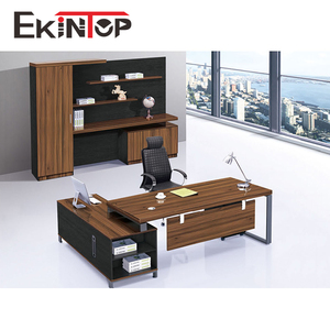 Ekintop Thiết Kế Hiện Đại Văn Phòng Điều Hành Bằng Gỗ Máy Tính Bàn Văn Phòng Thiết Kế - Product Image 4