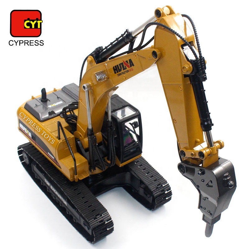 Huina 1/14 металлический экскаватор RC 1580 профессиональный китайский популярный экскаватор
