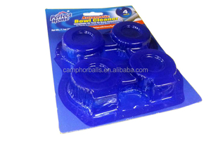 Fabricantes profesionales precios baratos 50g cada bloque desodorante de inodoro de burbuja azul, limpiador automático de inodoro - Product Image 5