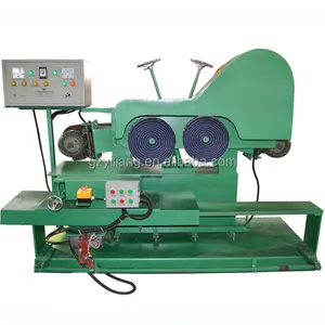 Stainless steel spoon and fork surface polishing machine