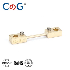 CG FL-2D jenis DIN disesuaikan 1A-15000A 50mV 75mV 100mV DIN tembaga <span class=keywords><strong>Shunt</strong></span> Resistor DC Shunts untuk pengukur Panel analog saat ini