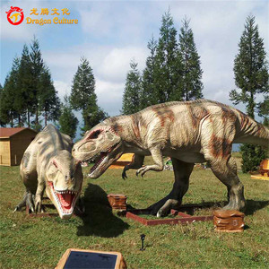 Artificiale realistica a grandezza naturale park modello dinosaur il re della foresta dinosauro - Product Image 1