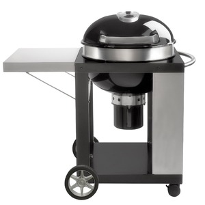 Portable bouilloire pomme de charbon de Barbecue Barbecue Grills avec côté <span class=keywords><strong>plateau</strong></span> et chariot panier <span class=keywords><strong>pour</strong></span> Camping <span class=keywords><strong>cuisine</strong></span> de - Product Image 1