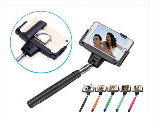 D09 с зеркалом bluetooth selfie палка, выдвижная автопортрет монопод с зеркалом D09