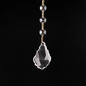Neue Kronleuchter Zubehör Kugel Kristall Tropfen für Vorhang Perlen Tür Dekoration, Großhandel Kronleuchter Perlen Kristall Tropfen