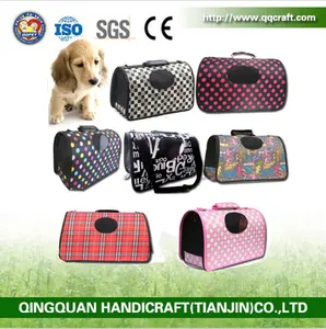 QQPet Wholesale Pu Cat Carrier bags pet bag carrier