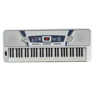 YM-638 Keyboard Musik Piano Profesional 61 Nada, Organ Elektronik untuk Pemula