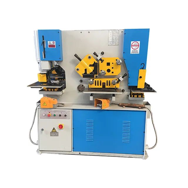 Top Quality Hydraulic Multifunctional Combined Punching and Shearing Ironworker Machine