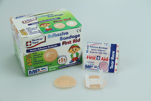 Plester Luka Perban Perekat Pertolongan Pertama OEM/ODM Anak-anak Bayi Bulat 22Mm - Product Image 6