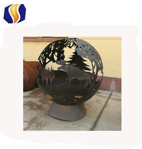 Buca per il fuoco ciotola, Personalizzare Il pozzo del fuoco, palla di fuoco - Product Image 3