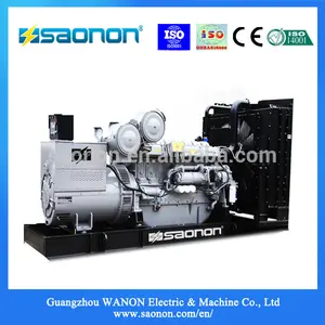 Chine hot vente 1650 kva de type ouvert groupe électrogène diesel avec la meilleure qualité du moteur et l'alternateur