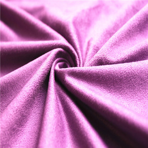 Tissu Keqiao 2026, tissu en daim éco extensible uni teint pour veste - Product Image 2