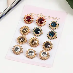 Online Shopping Gift China Wholesale Crystal Brooch Latest Fashion Brooch Pin