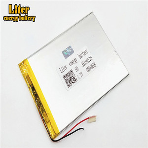 Venta wholesale ultra thin 3,7 V 35100120 battery s 6000 mAh lipo lithium ion polymer rechargeable battery - Product Image 3