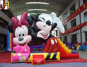 Château gonflable <span class=keywords><strong>minnie</strong></span> et mickey mouse, la <span class=keywords><strong>maison</strong></span> gonflable peut servir de château gonflable - Product Image 2