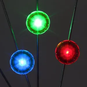 Fahrrad lichter Bunt Cool Shining Fahrrad rad Speichen lichter Nacht reit lampe Fahrrad lampe